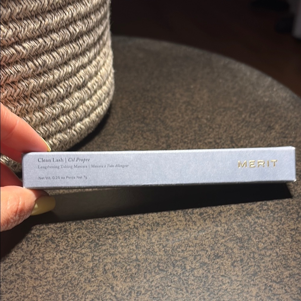 Merit Clean Lash Mascara in Perfect Black.
